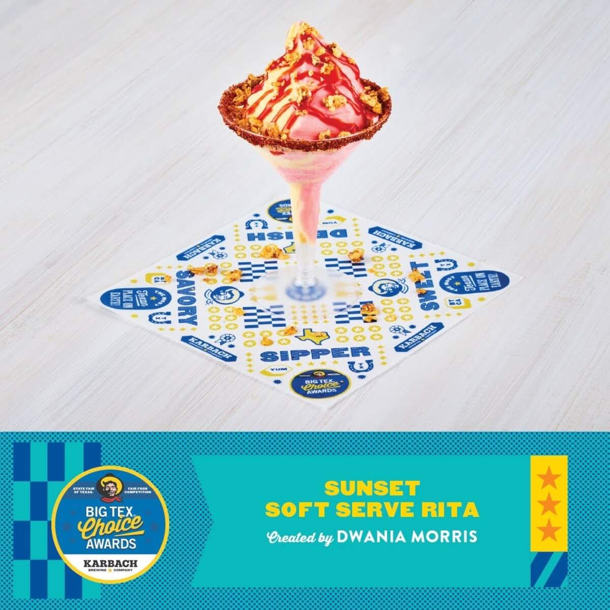 One of the finalists for Best Taste sipper in the Big Tex choice awards.