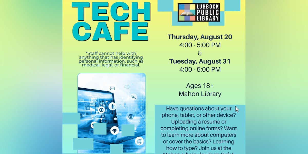 Mahon Library launching ‘Tech Cafe’ program to help residents with device questions