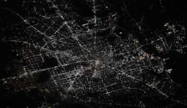 Houston shines from space in stunning day-and-night images