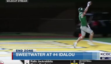 No. 4 Idalou opens season with 31-6 win over Sweetwater
