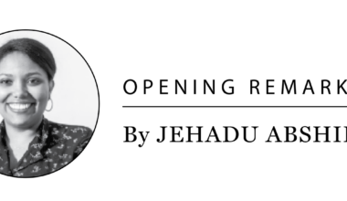A letter from Advocate Media President Jehadu Abshiro: 'Let’s celebrate our neighborhood.'