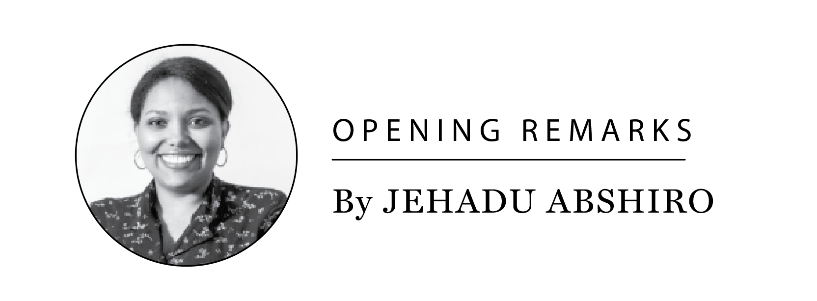A letter from Advocate Media President Jehadu Abshiro: 'Let’s celebrate our neighborhood.'
