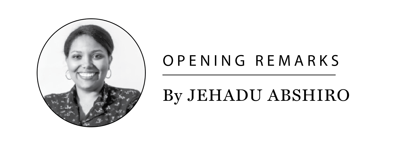 A letter from Advocate Media President Jehadu Abshiro: 'Let’s celebrate our neighborhood.'