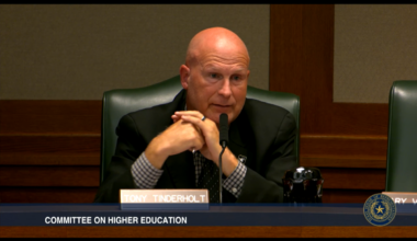 Tony Tinderholt Higher Ed Committee