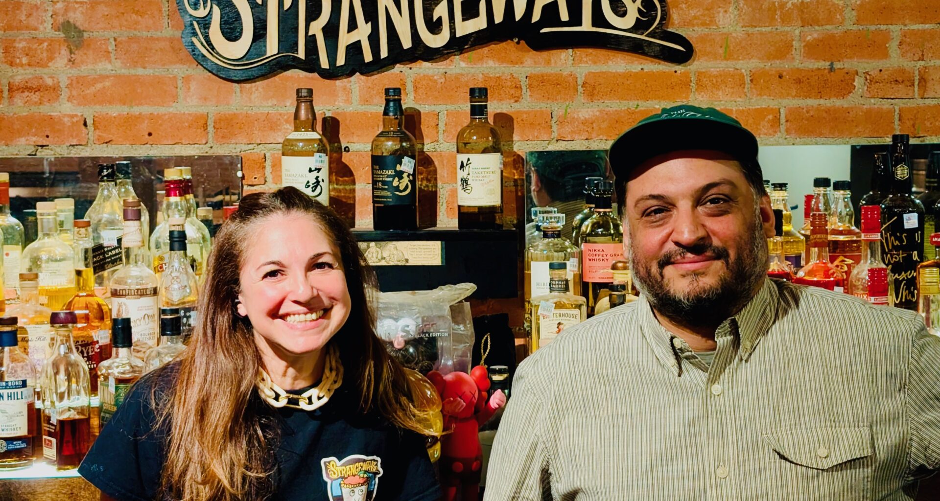 Eric Sanchez and Rosie Ildemaro are co-owners of Strangeways.