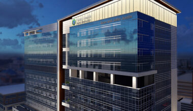 The Jane and John Justin Tower will grow taller as Texas Health Harris Methodist Hospital Fort Worth undergoes a major expansion focused a focus on Women’s Services and other campus improvements.