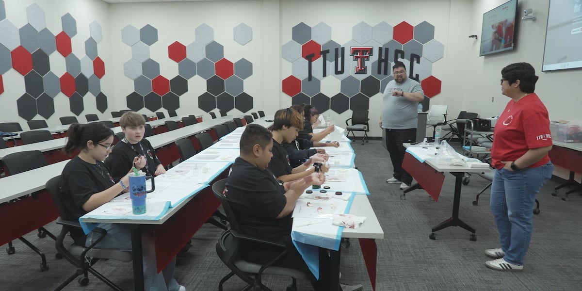 Lubbock Students Explore Future Careers at TTUHSC’s ‘Next Stop Nursing’ Camp