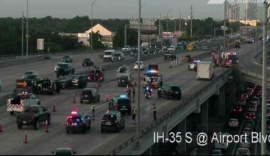 Stolen Fort Worth Ambulance rams multiple cars on I-35 in Austin before driver fatally shot by Trooper