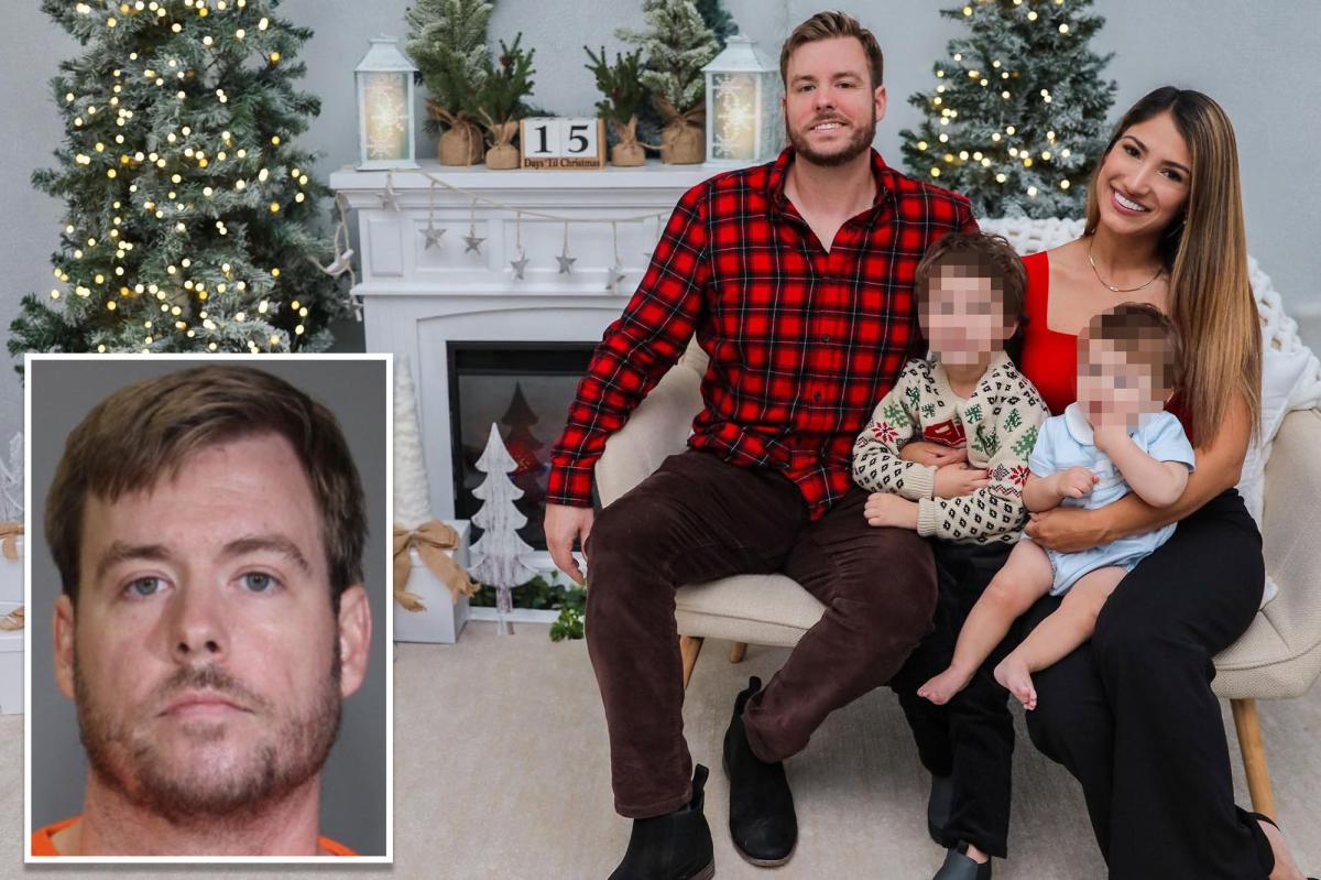 Texas father accused of killing estranged wife while children were home left eerie clue on shirt