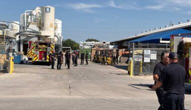 SAFD: Worker rescued after falling 20 feet from silo onto scaffolding at Southwest Side business