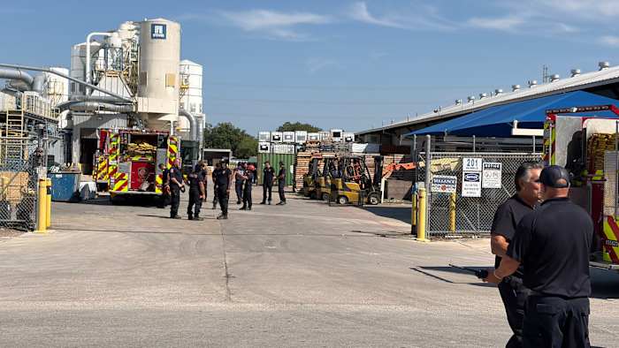 SAFD: Worker rescued after falling 20 feet from silo onto scaffolding at Southwest Side business