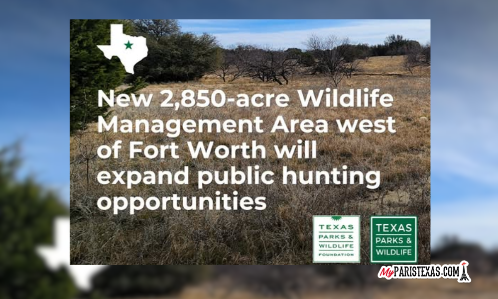 Texas Parks and Wildlife Department acquires new wildlife management area in Stephens County