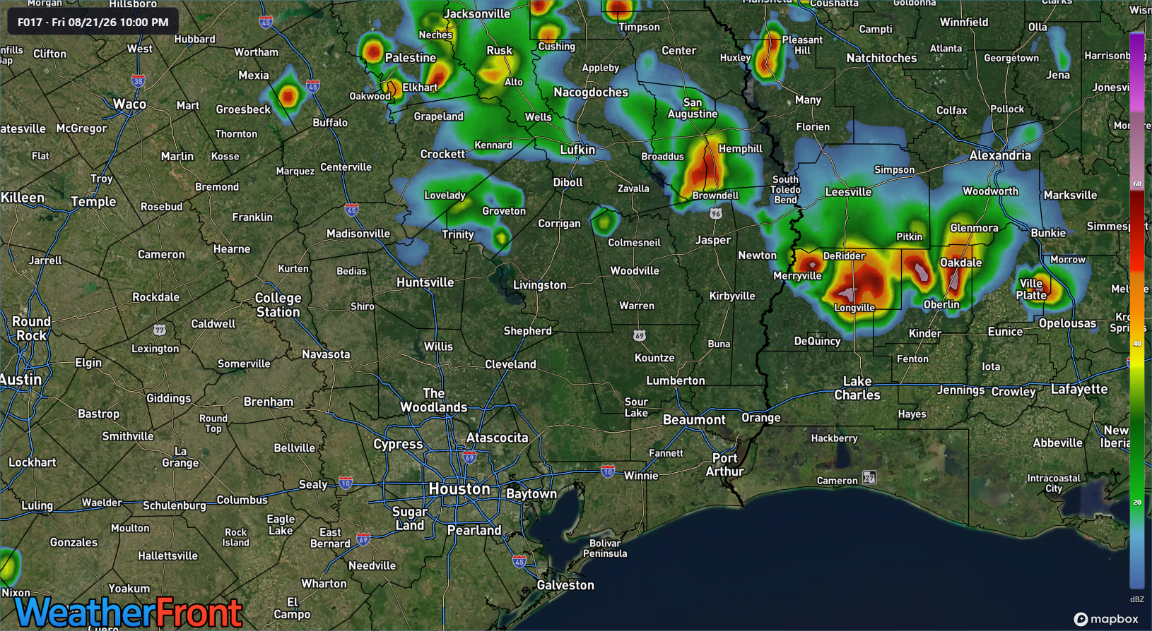 A weekend of 100s awaits the Houston area but a few folks may hit the rain jackpot – Space City Weather