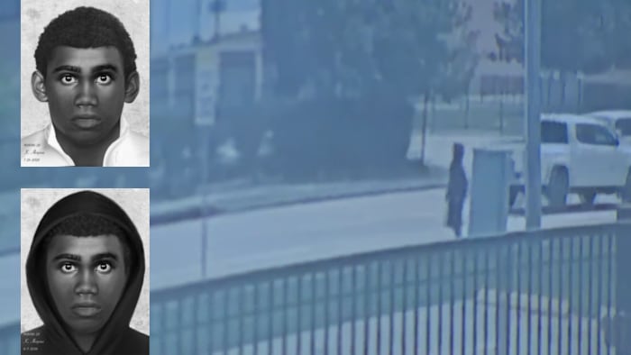 Houston police release sketch, surveillance video of suspect wanted in Sabo Road car wash shooting