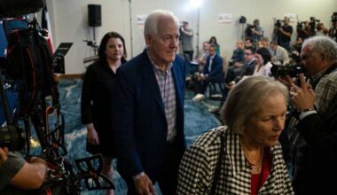 John Cornyn is raising money for competitive Senate races — just not in Texas