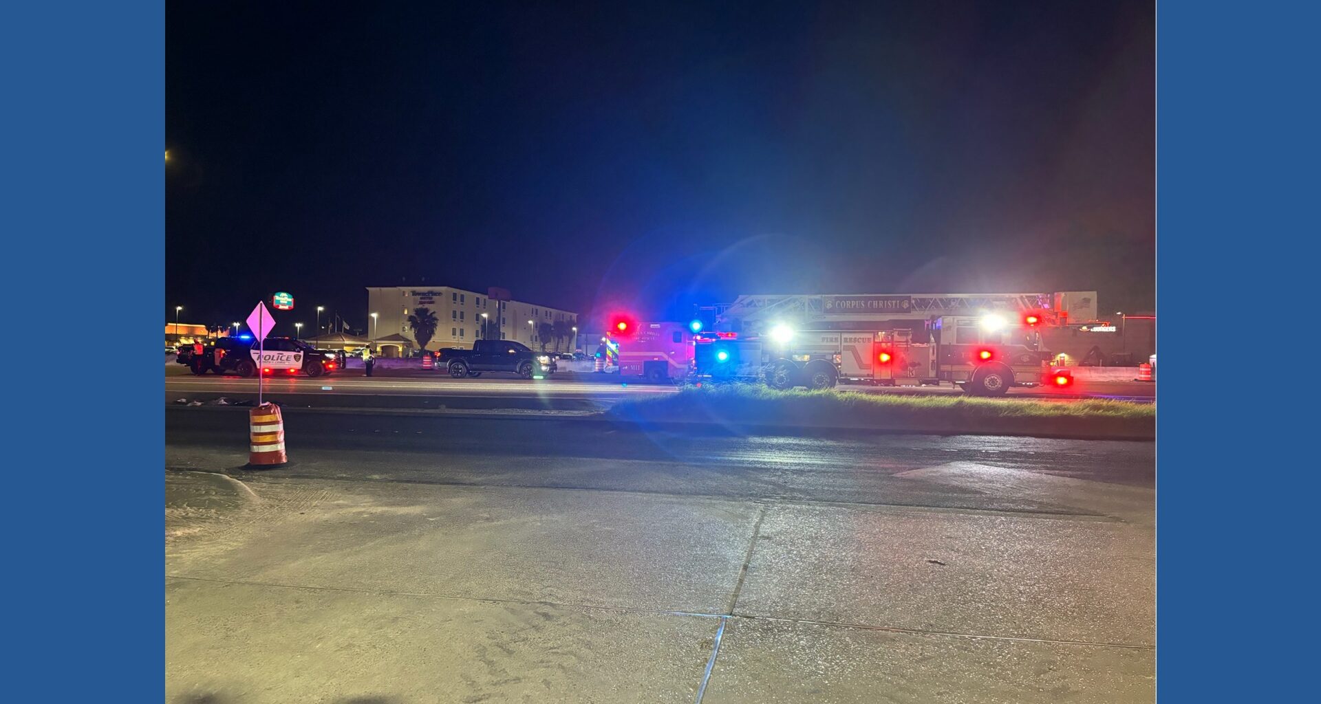 Man seriously injured after falling from side of vehicle on SPID, police say