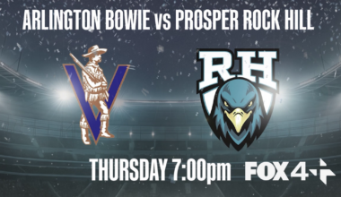 Arlington Bowie takes on Prosper Rock Hill on FOX 4+