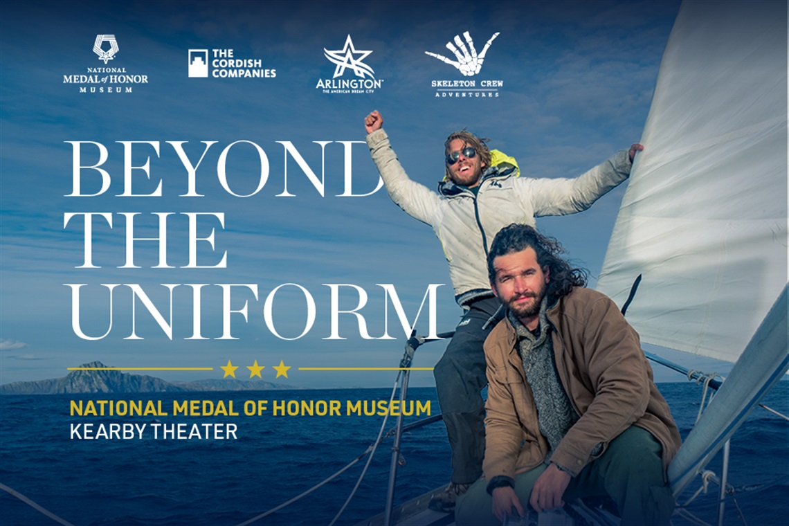 Beyond the Uniform event at the Kearby Theater at the National Medal of Honor Museum in Arlington