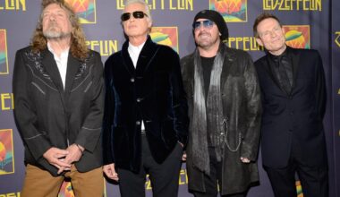 How Many Times Each Led Zeppelin Member Came to El Paso