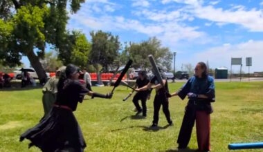El Paso LARPing Brings Medieval Combat to Memorial Park