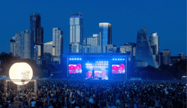 AUSTIN, TEXAS - OCTOBER 12: Atmosphere during weekend two, day three of the 2025 Austin City Limits Music Festival at Zilker Park on October 12, 2025 in Austin, Texas. (Photo by Rick Kern/Getty Images)