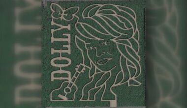 Dolly Parton featured in Rockin’ K Farms’ 2026 corn maze.