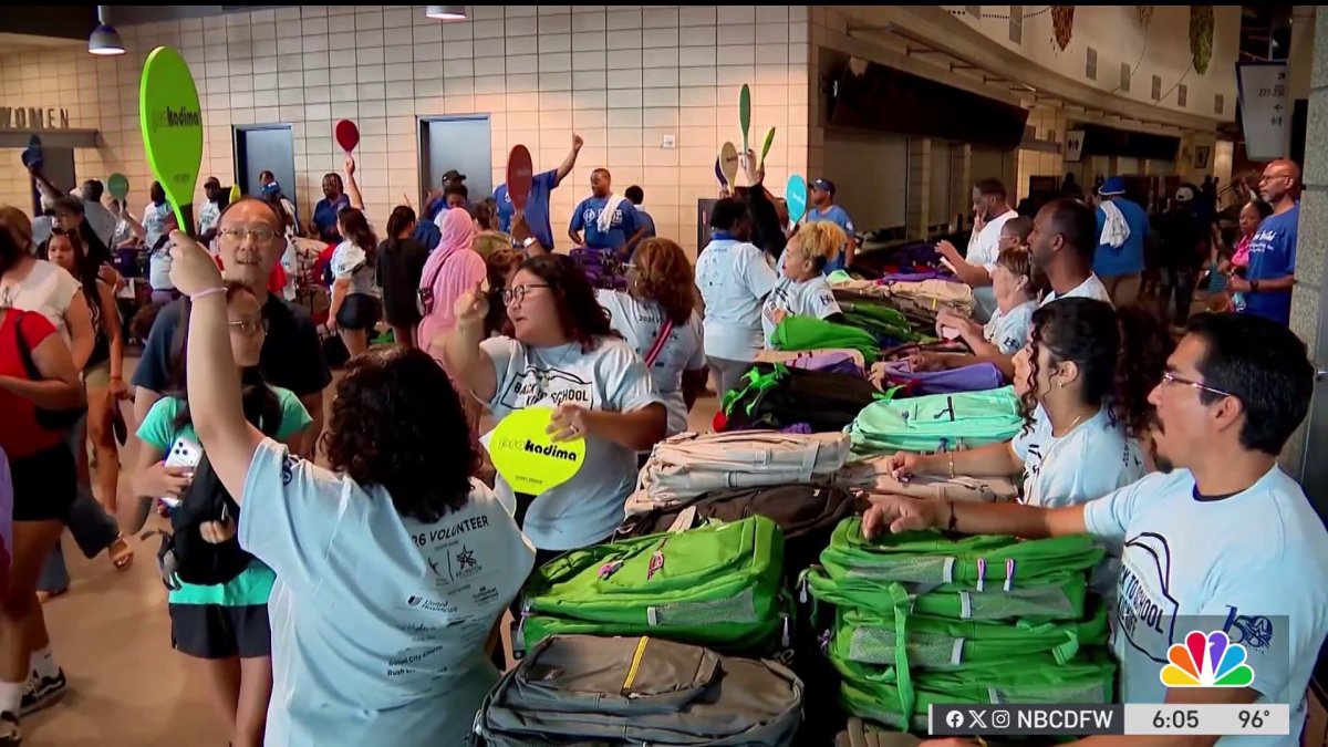 Back to school events across North Texas offer backpacks and shoes – NBC 5 Dallas-Fort Worth