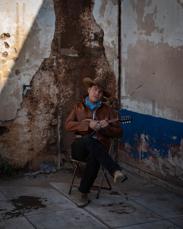 Texas native Dallas Burrow has had a life surrounded by music. He will play El Vaquero Winery with his band this Sunday afternoon. (Contributed)