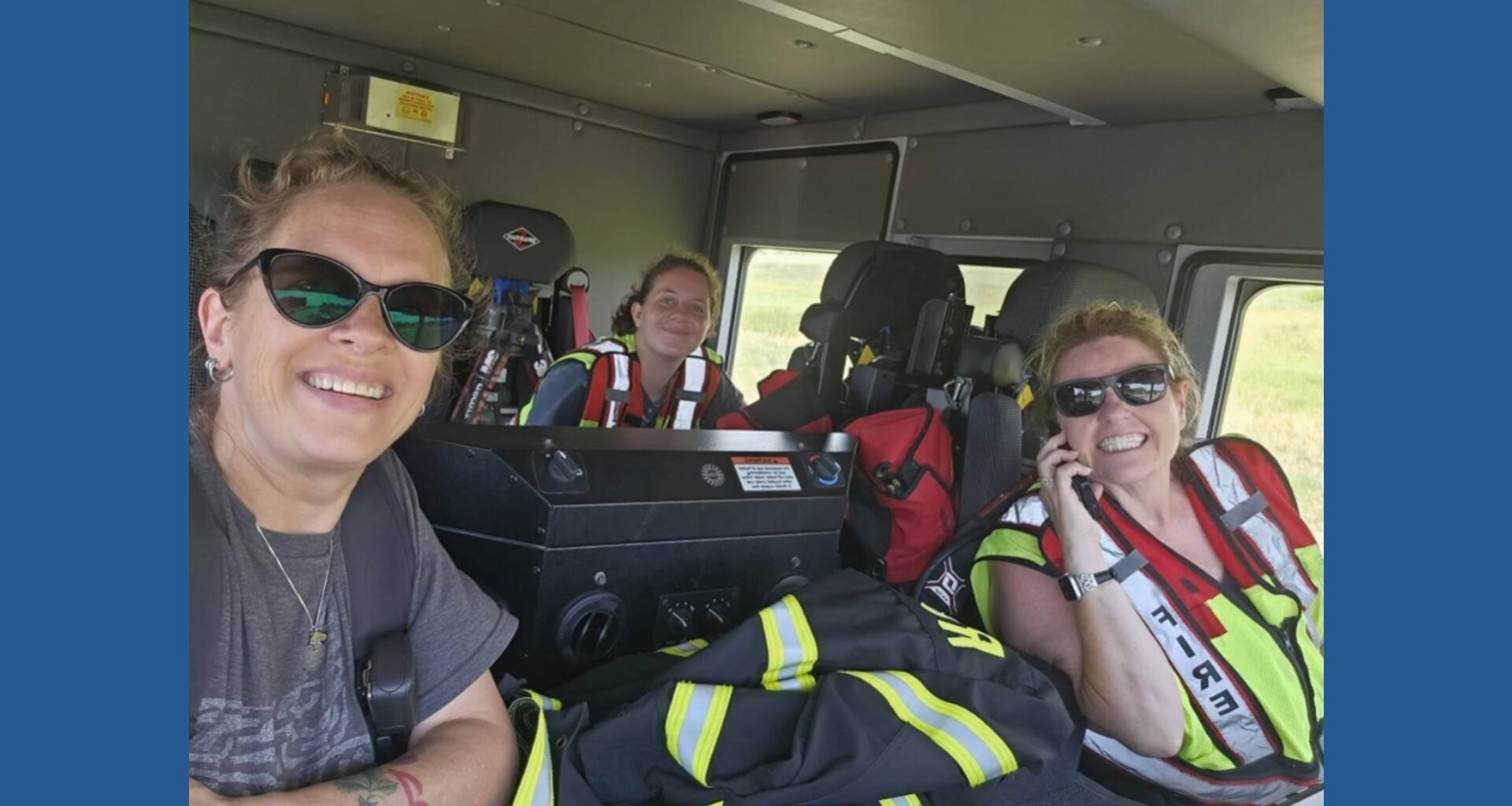 Rockport firefighters make history as all-women crew responds to emergency call