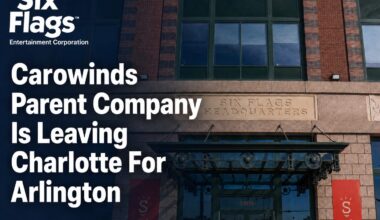 Carowinds Parent Company Is Leaving Charlotte For Arlington