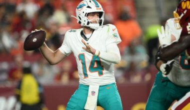 Dolphins trade former Texas star QB Quinn Ewers to Jaguars
