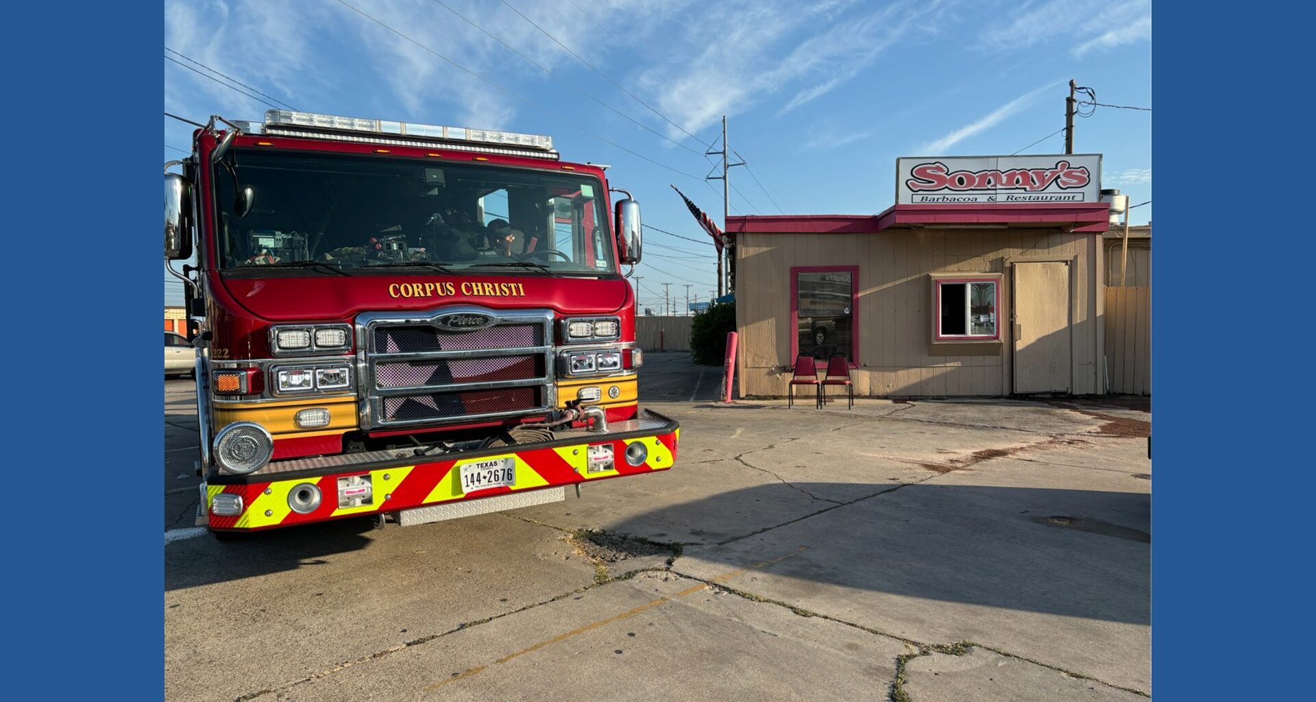 Fire damages Sonny’s Barbacoa restaurant on South Port Avenue
