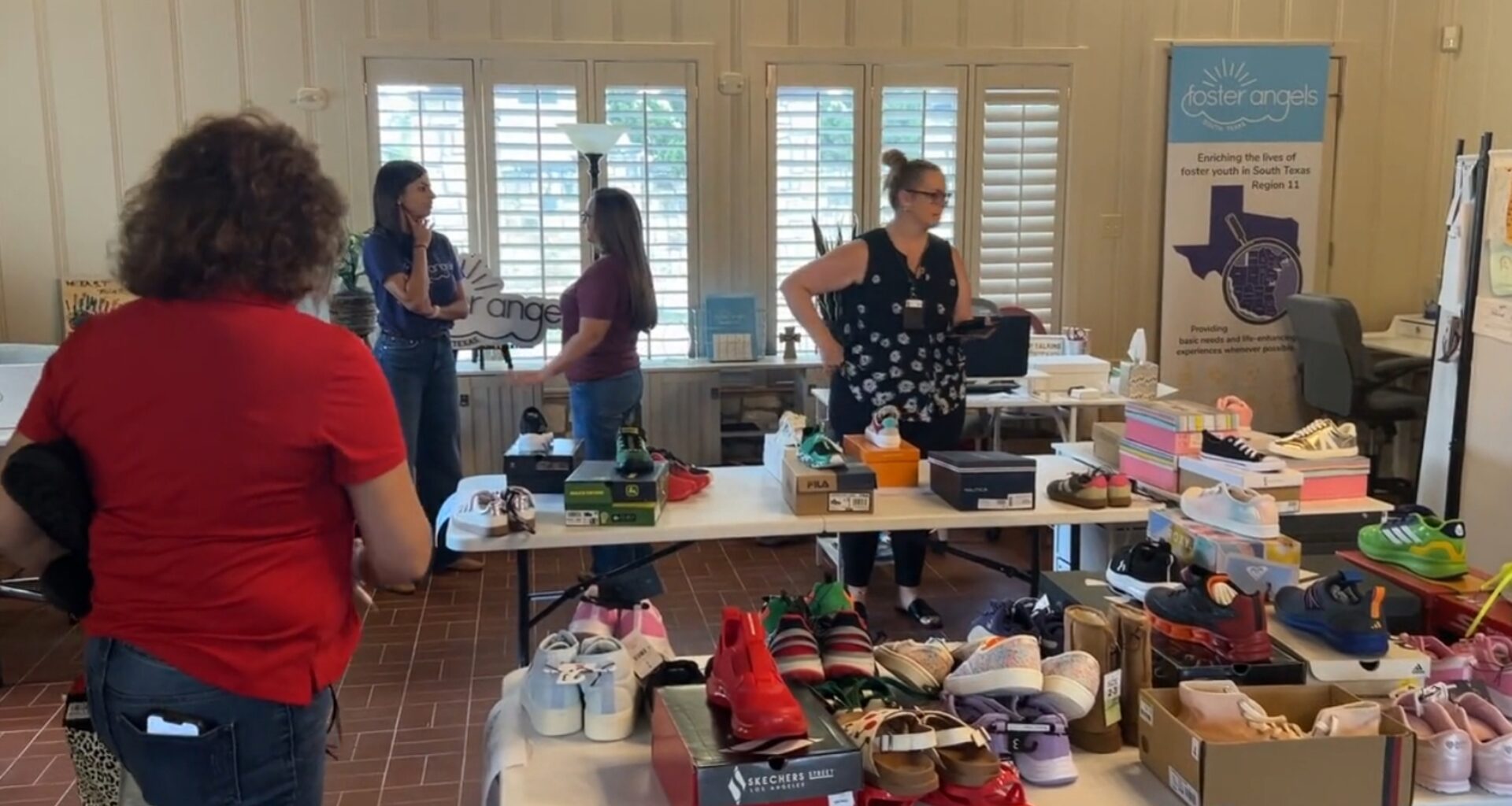 New shoes help South Texas foster children start school with confidence