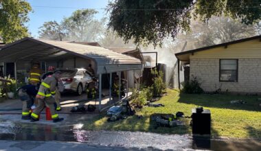 SAFD: Woman taken to hospital with burn injuries after northwest-side housefire