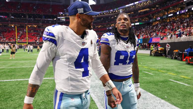 Dak Prescott and CeeDee Lamb