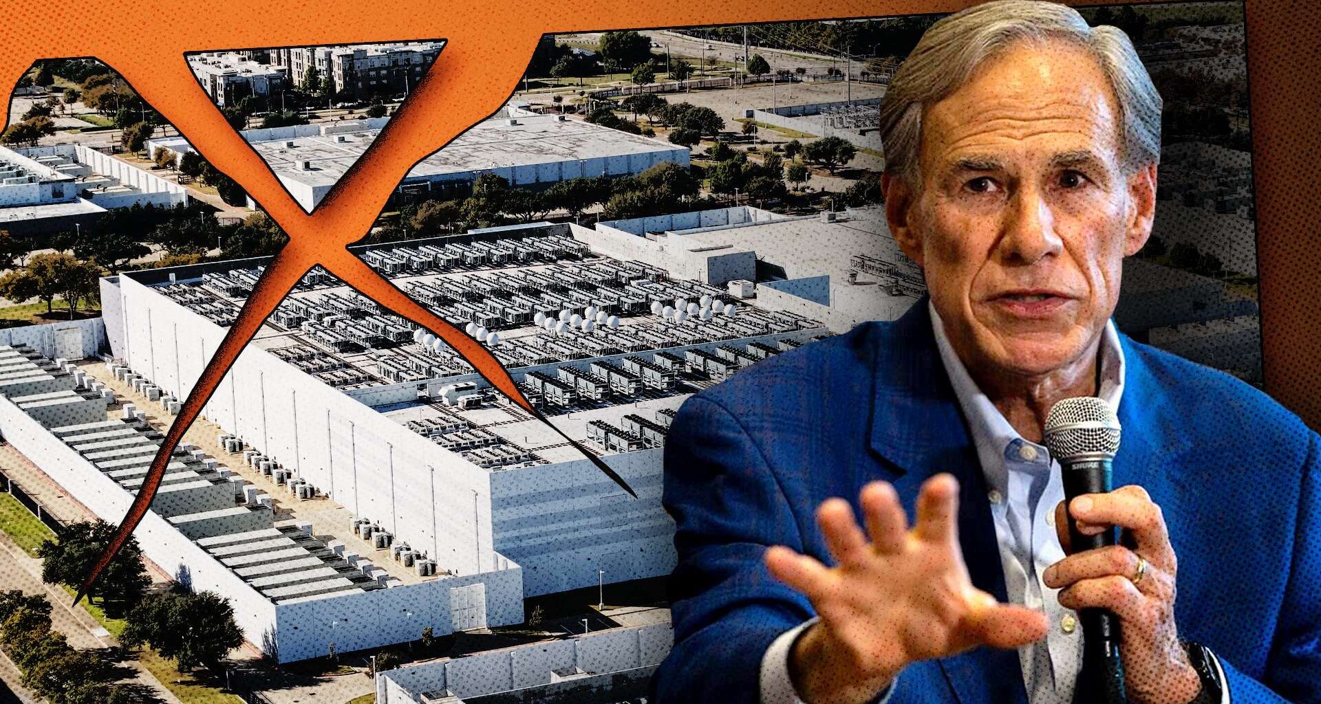 Greg Abbott freezes Texas data center construction