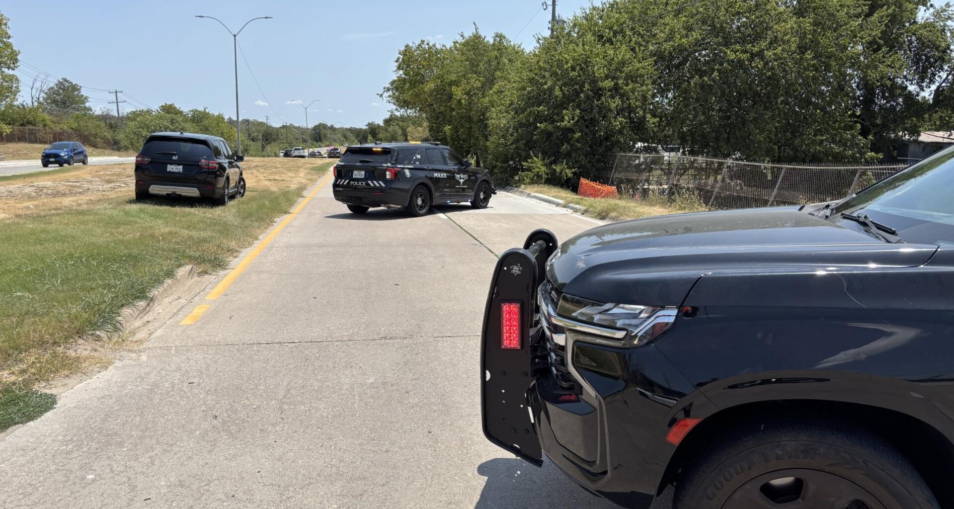 Motorcycle rider dead after hitting a vehicle while 'attempting to split traffic,' according to police