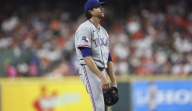 Jacob deGrom struggles as Texas Rangers lose again to Astros