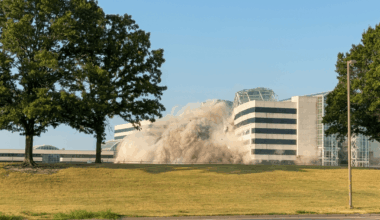 Demolition clears historic Plano campus to make way for new AT&T headquarters