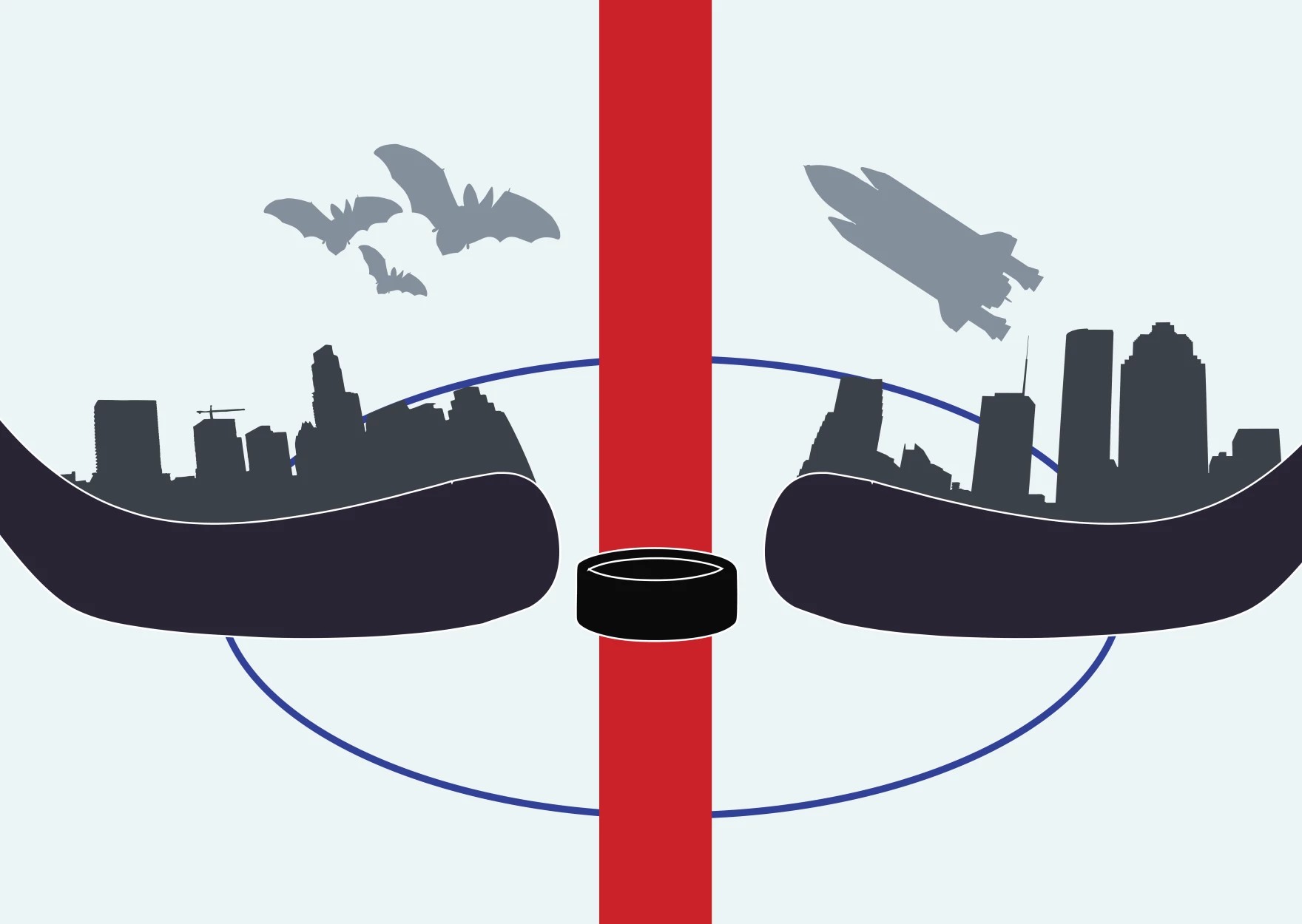 Houston and Austin Hockey graphic