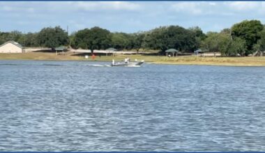 Something big is happening beneath the surface of this Lake Corpus Christi