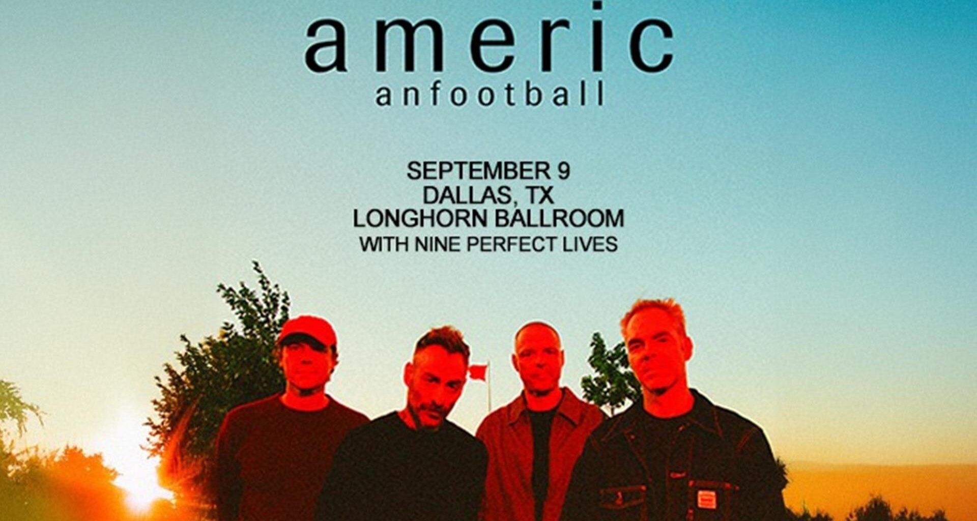 American Football cancels slate of Texas shows