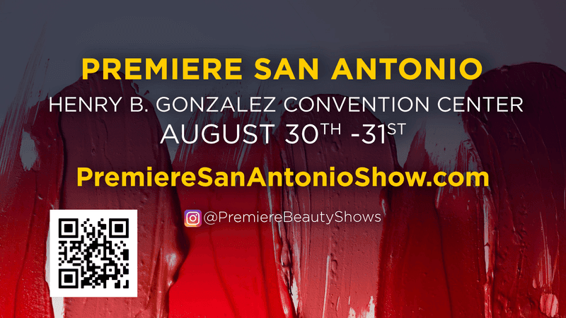 Beauty professionals can use the QR code on screen or visit premieresanantonioshow.com for tickets and more information.