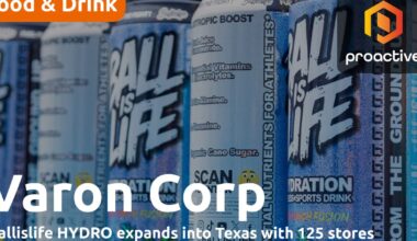 Varon expands Ballislife HYDRO into Texas with 125-store Dallas-Fort Worth rollout
