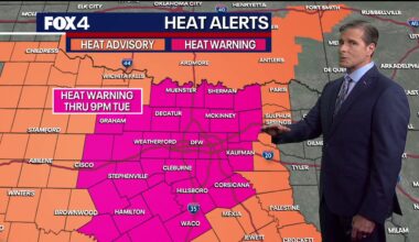 Dallas weather: August 24 overnight forecast