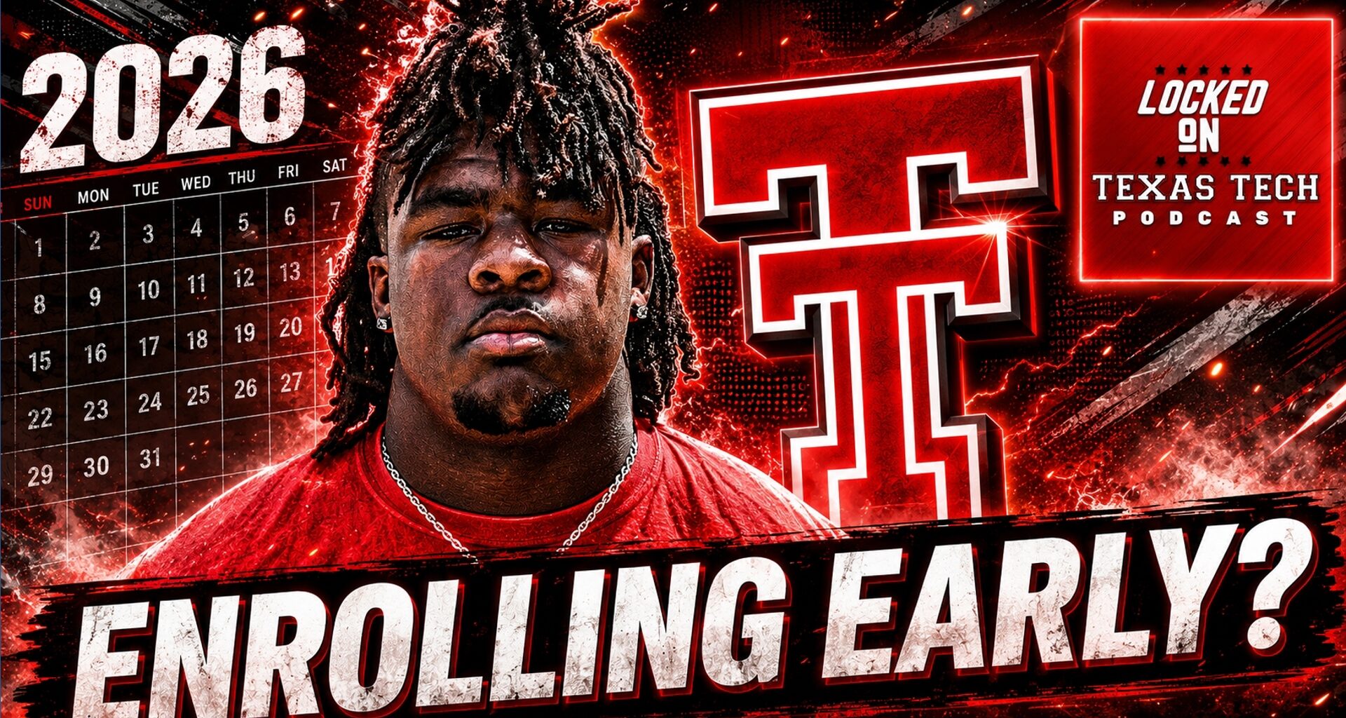 Jalen Brewster WORKING on an EARLY MOVE to Lubbock? | LaDamion Guyton LATEST | Locked On Texas Tech