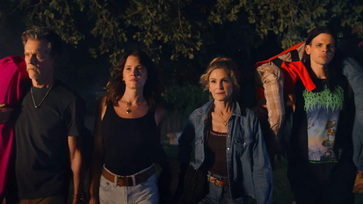 Kevin Bacon and his family made a new horror movie in Texas