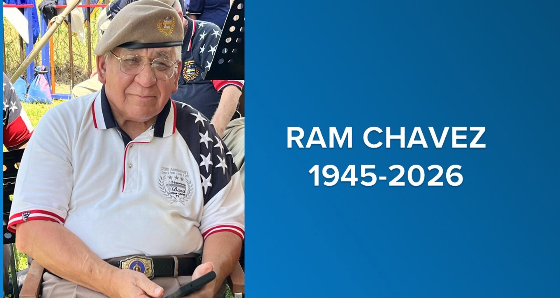 Funeral services announced for decorated veteran and musician Ramiro ‘Ram’ Chavez