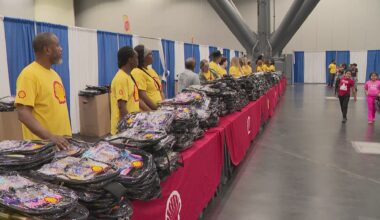 Houston gets ready for the new school year with free supplies, health screenings
