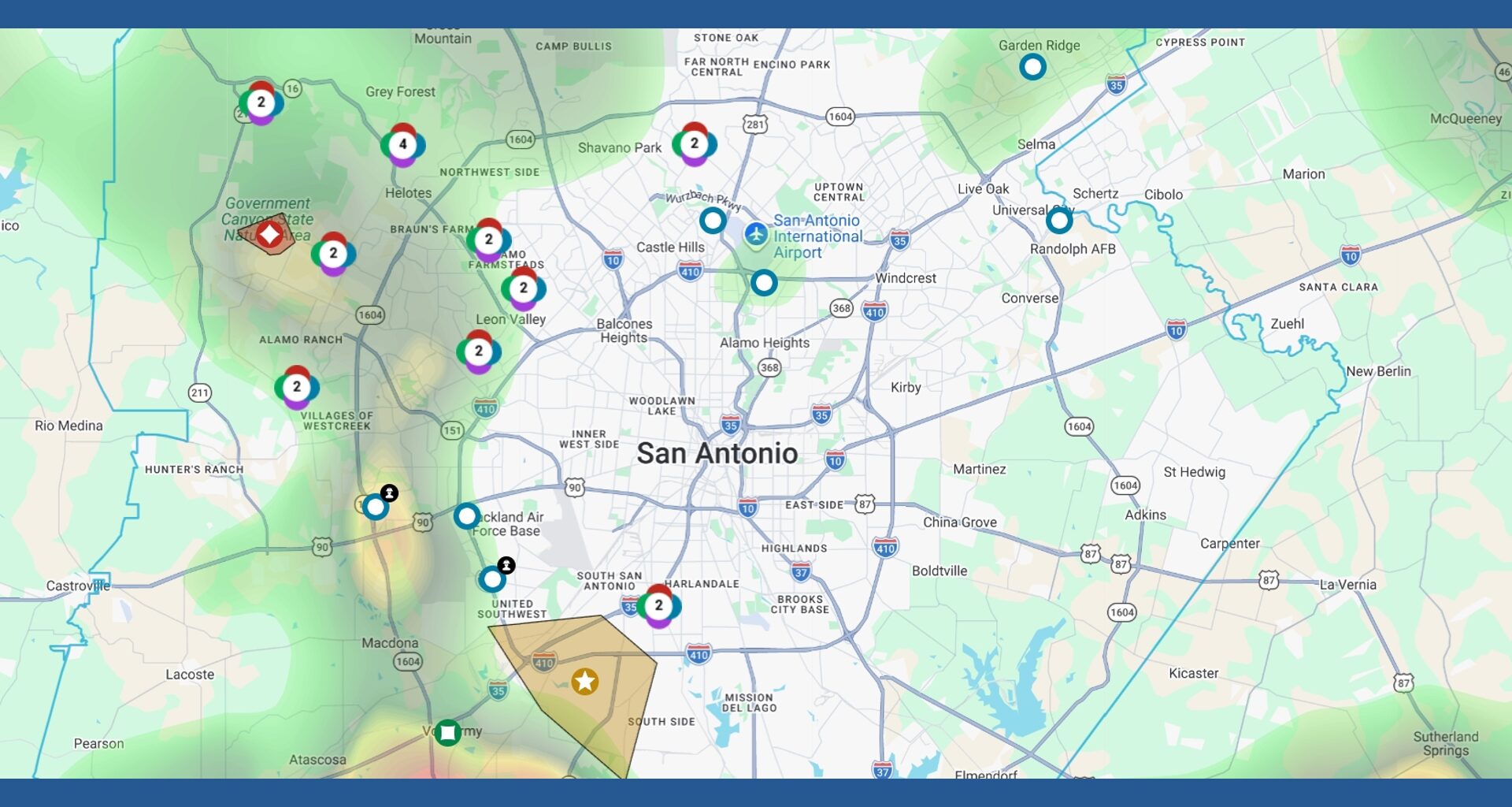 Outage Map: Thousands without power in San Antonio as Thursday storms roll through